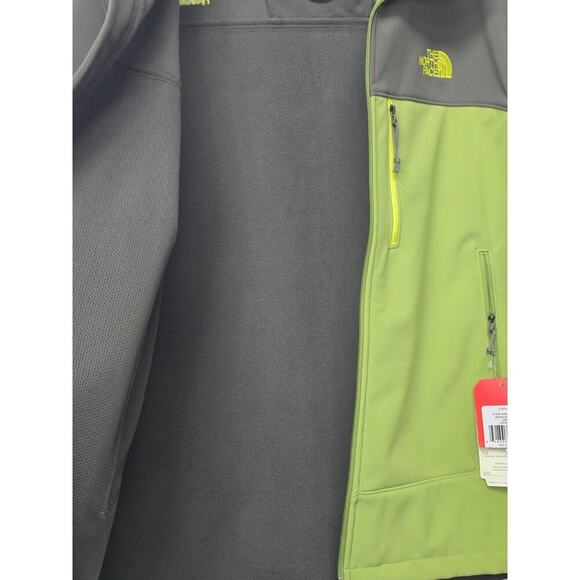 The North Face Men's Apex Bionic Softshell Jacket Graphite GripGn NWT LARGE - Picture 7 of 8